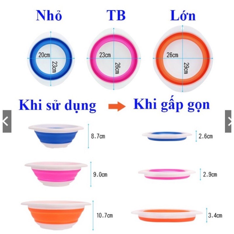 Bát đựng mồi câu cá gấp gọn tiện lợi , khay đựng mồi câu
