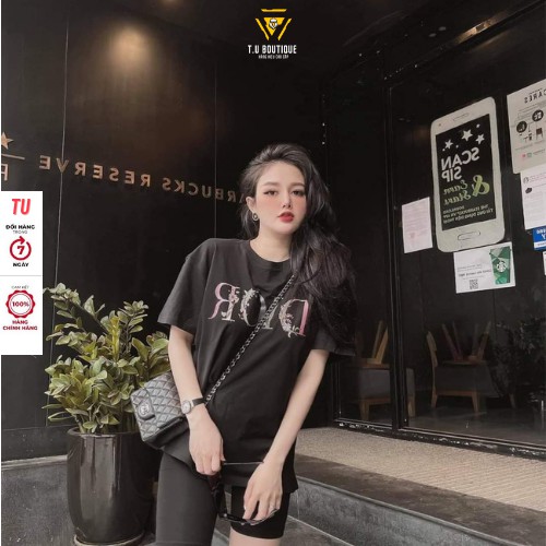 ( Tặng Quà Khẩu Trang ) Áo phông nữ cổ tròn,Áo thun nữ ngắn tay Chất cotton co dãn 4 chiều đủ size từ 40 - 80kg | BigBuy360 - bigbuy360.vn