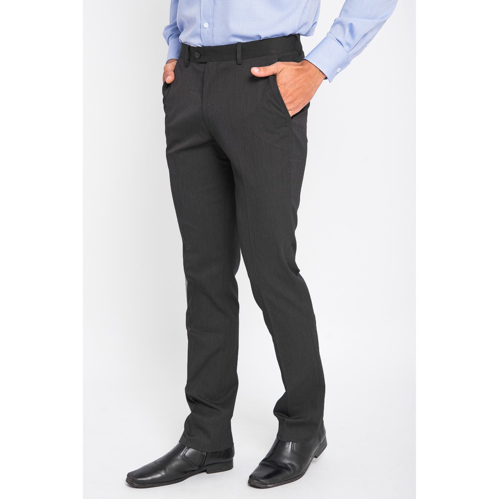 Quần tây nam trung niên cao cấp vải dày không ra màu quần tây công sở size 50-85kg