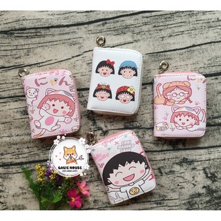 (XẢ HÀNG-Ảnh thật) Ví nữ ngắn hình Nhóc Maruko đáng yêu