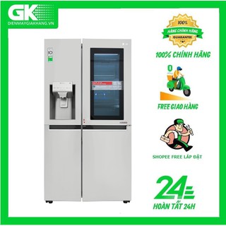 GR-X247JS  - MIỄN PHÍ CÔNG LẮP ĐẶT- Tủ lạnh LG Inverter InstaView Door-in-Door 601 lít GR-X247JS