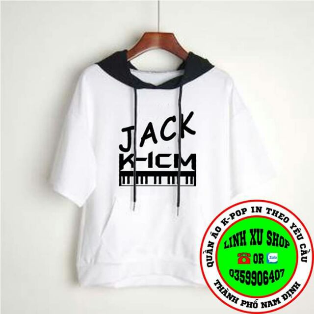 Áo Thun Jack ❤ FREESHIP ❤ Giảm ngay 20k khi nhập mã [ K ICM ] - Áo hoodie Jack K icm tay lỡ in theo yêu cầu