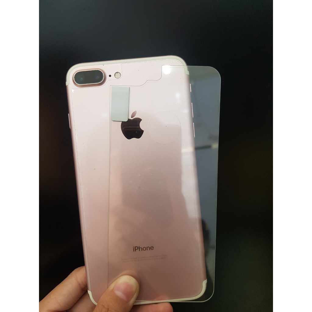 COMBO 3 MIẾNG KÍNH CƯỜNG LỰC TRONG SUỐT  MẶT SAU DÀNH CHO IPHONE CÁC DÒNG 6,7,8,6PLUS,7PLUS,8PLUS,X,XR,XSMAX,11,11PROMAX