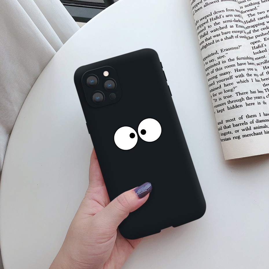 Ốp Điện Thoại Tpu Dẻo Họa Tiết Hoạt Hình Vui Nhộn Cho Iphone 12 Pro Max 11 8plus 7plus 6 6s Plus 7 8 Xr X Xs Max Se Iphone 11pro Max