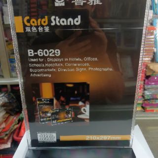 Menu mica A5-A4 đứng loại đẹp