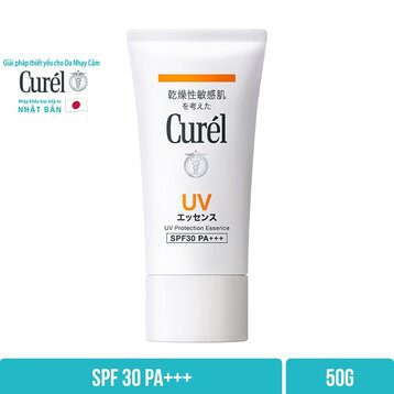 [Công Ty, Tem Phụ] Tinh Chất Chống Nắng Curel UV Protection Essence SPF 30 PA+++ 50g-[COCOLUX][CUREL]