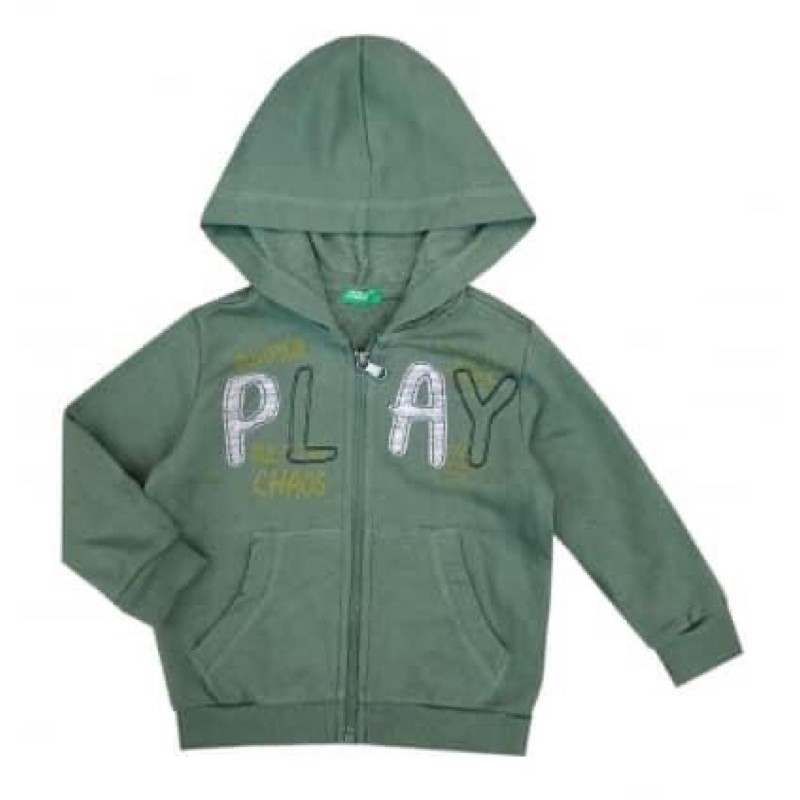 Áo khoác da cá liền nón Benetton Cambo xk