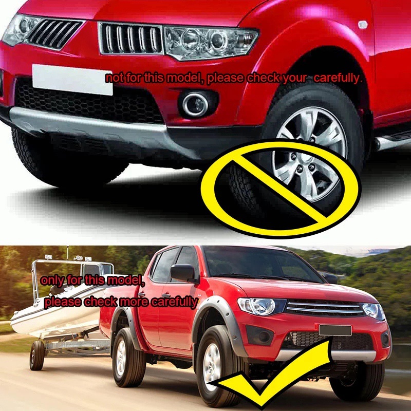 Nắp chụp đầu trước ô tô cho Mitsubishi L200 Triton 2006 2007 2008 2009 2010
