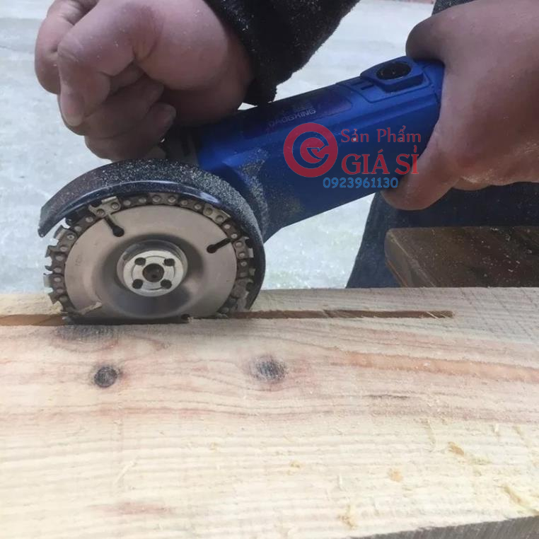 Đĩa Cưa Xích Tròn Gắn Máy Mài Máy Cắt - Lưỡi Cưa Xích Cắt Gỗ ❤️freeship❤️
