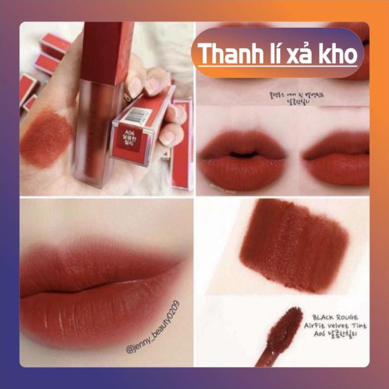 [ Big Sale ]  Son Black rouges A06 . A12 hàng handmade son kem siêu lì  [ Combo Sale ]