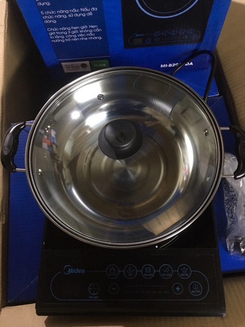Bếp điện từ đơn Midea MI-B2016DA chính hãng