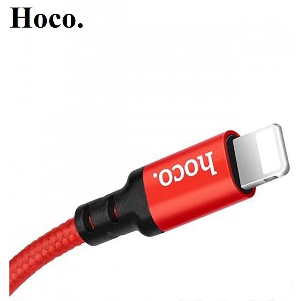 Cáp sạc IPdài 1m/2m Hoco X14 siêu bền hàng