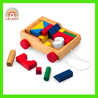 Đồ chơi gỗ edugames, đôg chơi gỗ xếp hình bộ 25 chi tiết