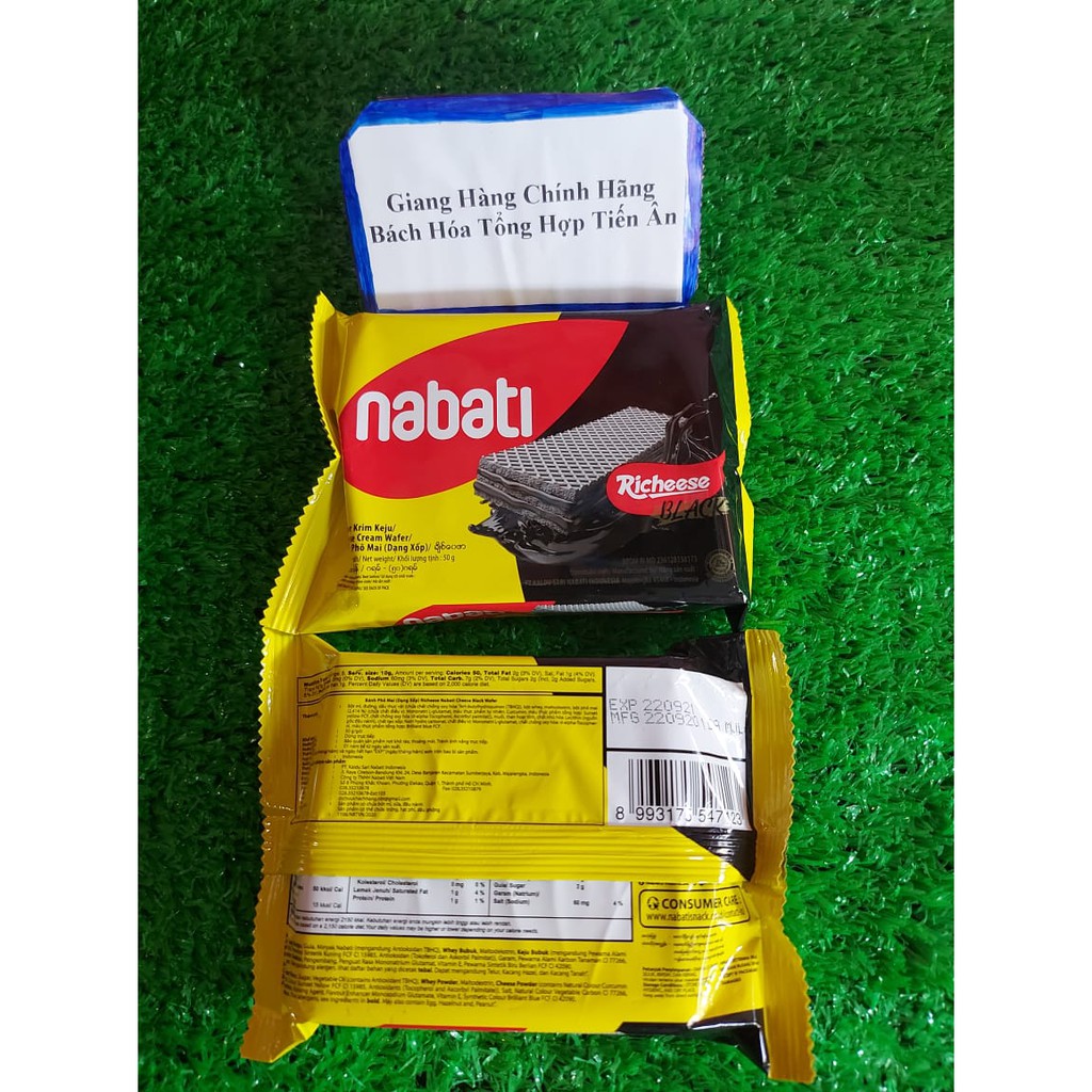 Combo 3 Bịch Bánh xốp Nabati 3x50g 3 Vị