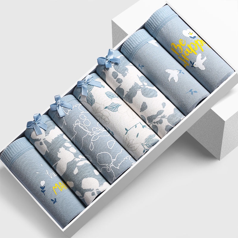 Quần Lót cotton Đáy Giữa Eo Kháng Khuẩn Không Đường May Cỡ Lớn Cho Nữ