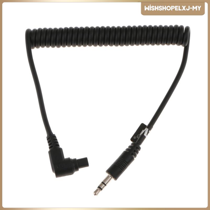 Dây Cáp Kết Nối Từ Xa 3.5mm Sang RS-80N3 C3 Cho Máy Ảnh Canon 3-Pin EOS 1Dx 5D Mark III 5D Mark II 7D 50D 40D 30D