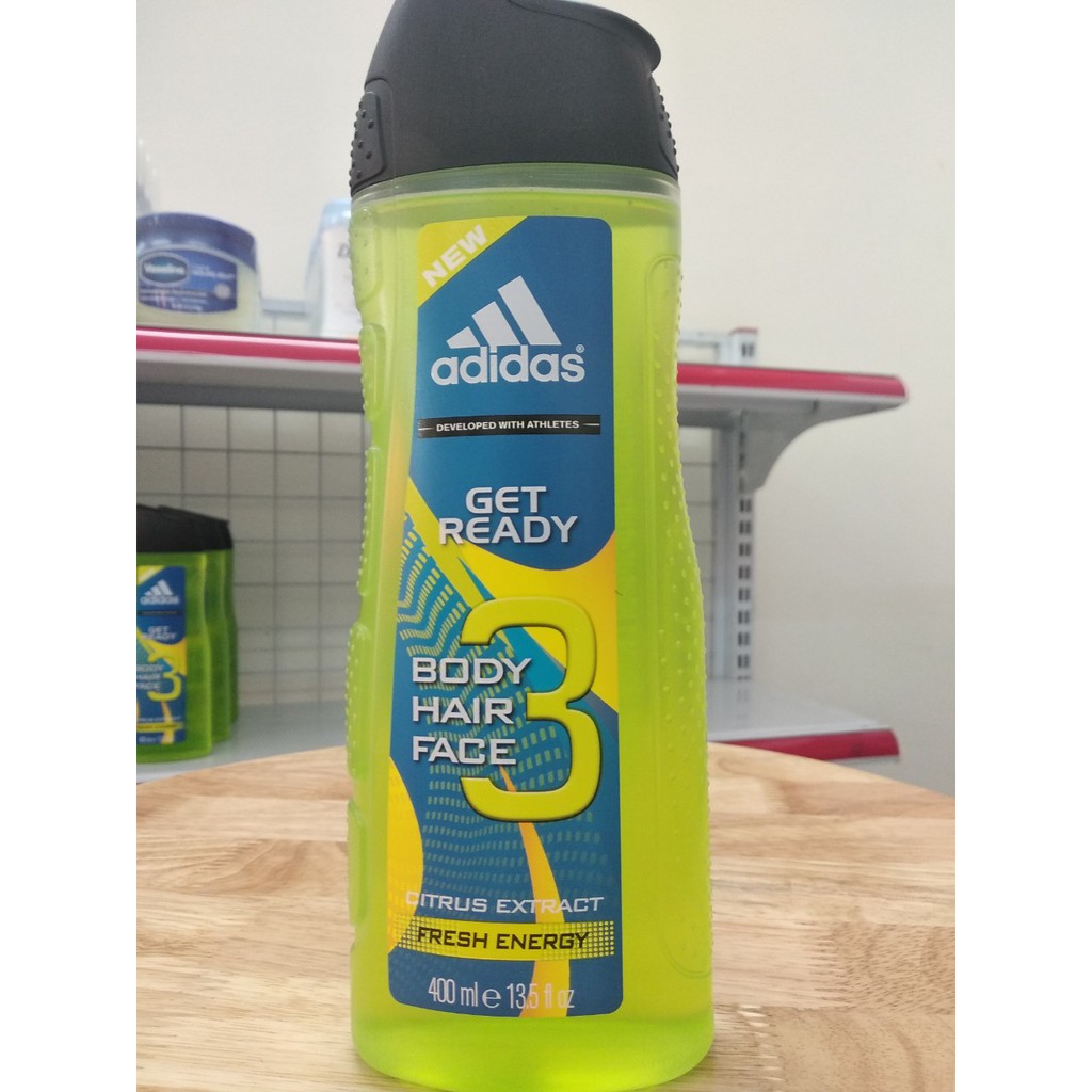 Sữa tắm gội 3in1 Adidas 400ml