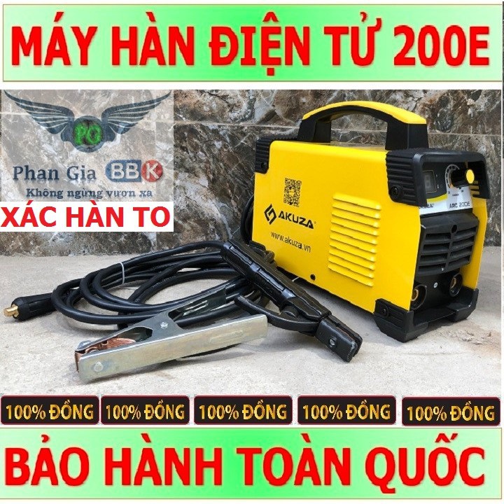 Máy hàn que mini 200E - bảo hành 12 tháng