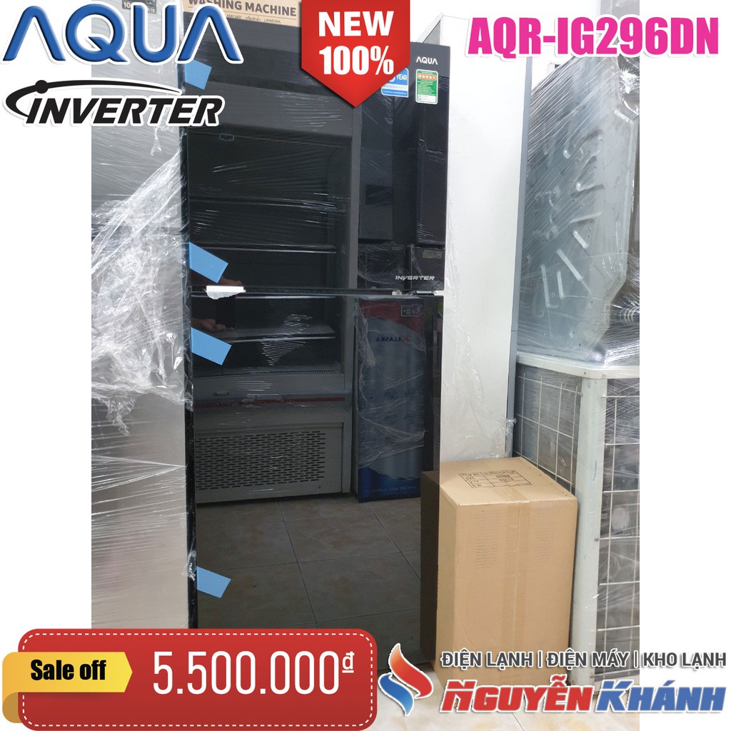 Tủ lạnh Aqua Inverter AQR-IG296DN 284 lít