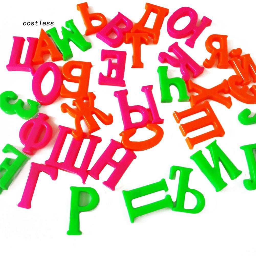 Bộ 33 chữ cái tiếng Nga kèm nam châm tiện dụng dùng dạy học cho trẻ em