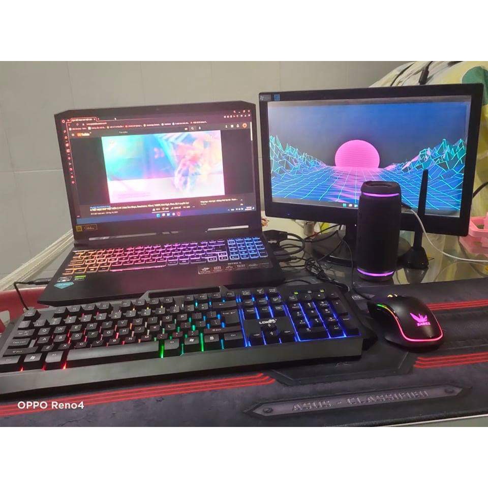 Bàn Phím Máy Tính Gaming LDK V4 Pro Có Dây / Đèn LED Chống Nước Chơi Game Máy Tính Esport