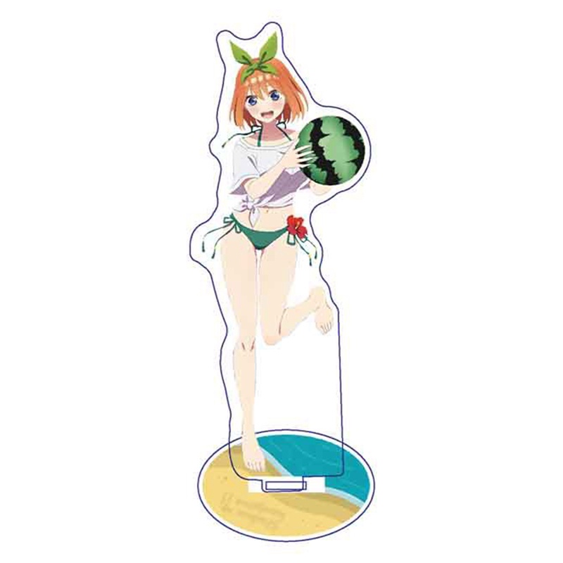 Tmdbyx Đồ trang trí nhân vật Nakano Ichika Nino Miku Yotsuba Itsuki bằng acrylic có giá đỡ để bàn trang trí