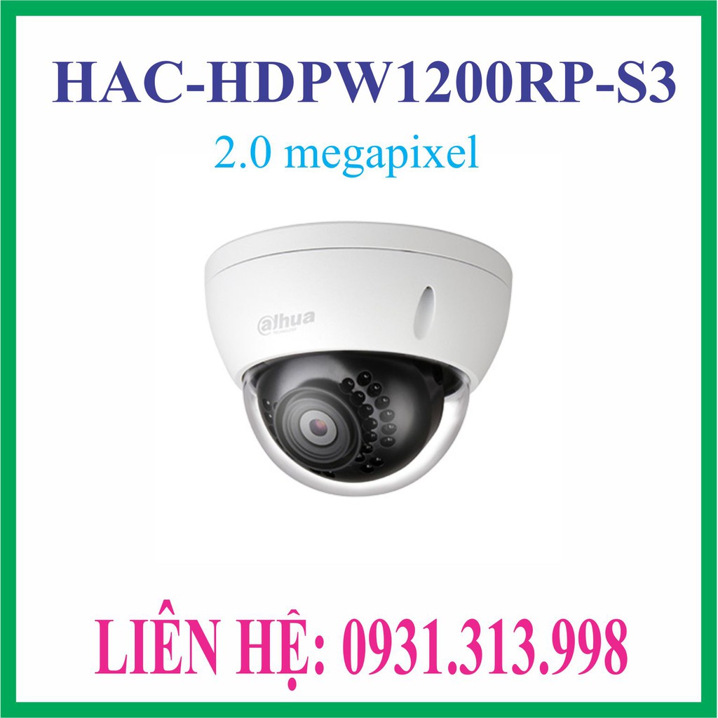 Camera Dahua HAC HDPW1200RP/HDPW1200RP-S3