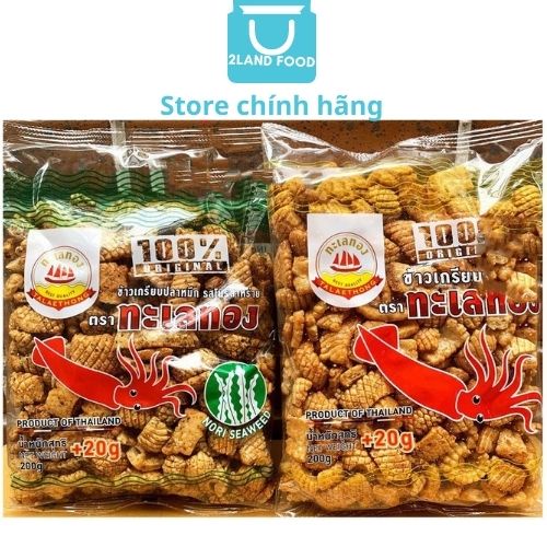 SNACK MỰC THÁI LAN - TÚI 220G