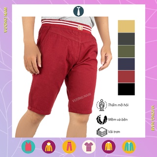 Quần short kaki nam vải dày lưng thun hàng đẹp chọn lọc có size lớn