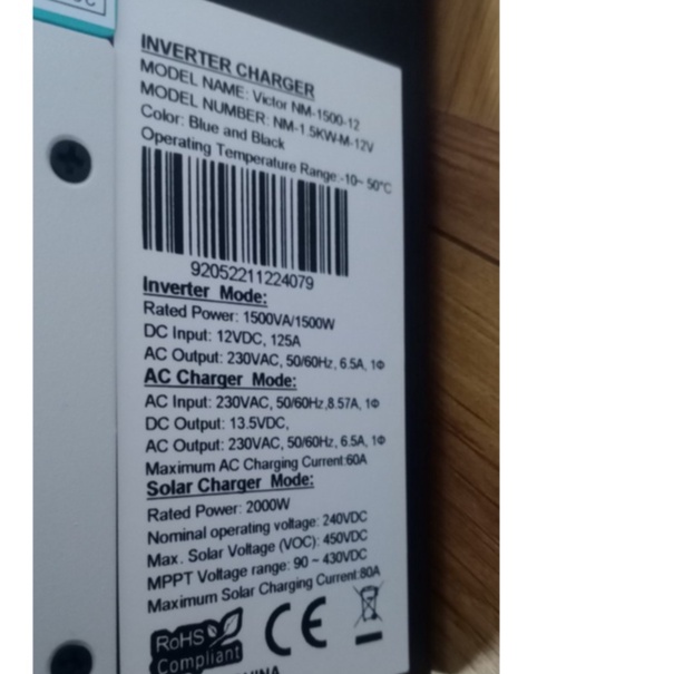 Inverter 1500w/12v chạy Độc Lập,có lưu trữ,có bù lưới, chạy trực tiếp từ pin .
