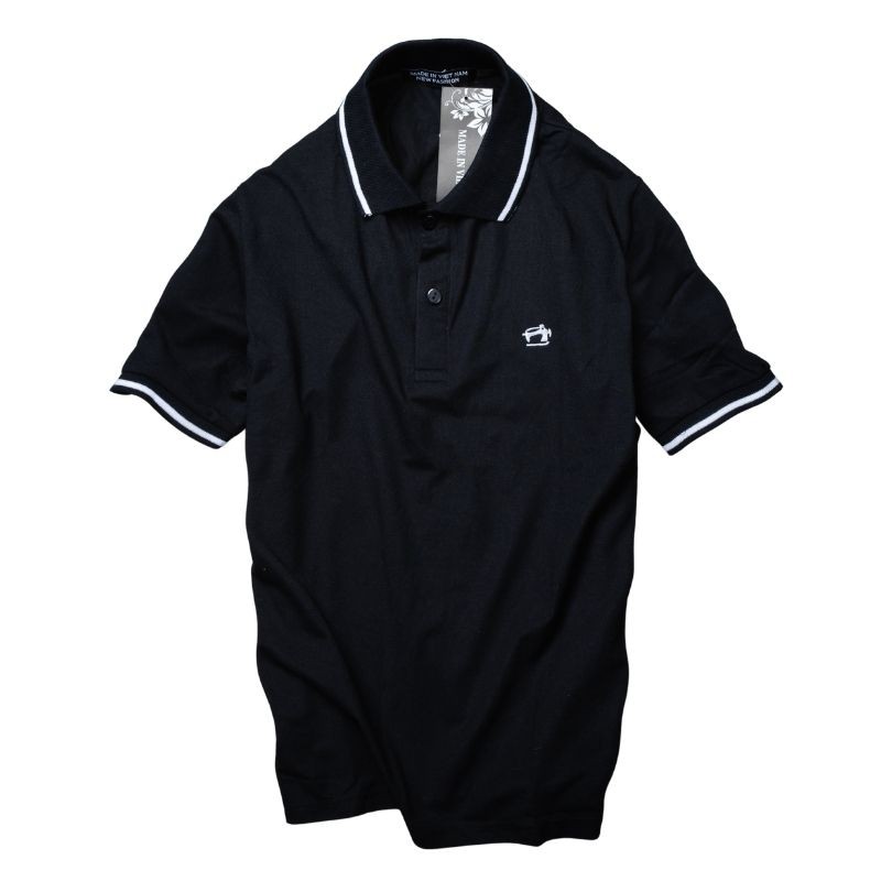 ÁO THUN POLO NAM DA07 COTTON CHẤT ĐẸP, ÁO PHÔNG POLO NAM VIỀN CỔ VÀ LOGO TRƯỚC NGỰC | BigBuy360 - bigbuy360.vn