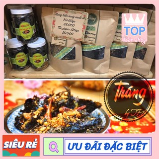 Rong biển rang muối tỏi ớt