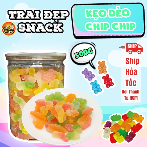 Kẹo Dẻo Chip Chip Trai Đẹp 500G