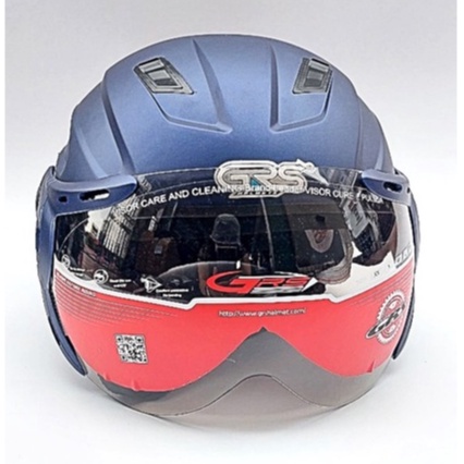 Nón bảo hiểm nửa đầu có kính GRS 1/2 A737K - Đủ Màu - Bảo Hành 12 tháng