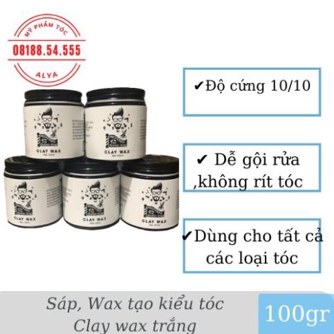 COMBO gôm sáp THE PRO LOCK + Wax CLAY WAX TRẮNG tạo kiểu giữ nếp cho tóc. HÀNG CHÍNH HÃNG .