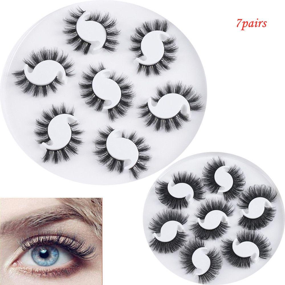 Set 7 Cặp Lông Mi Giả Mềm Mại Có Thể Tái Sử Dụng
