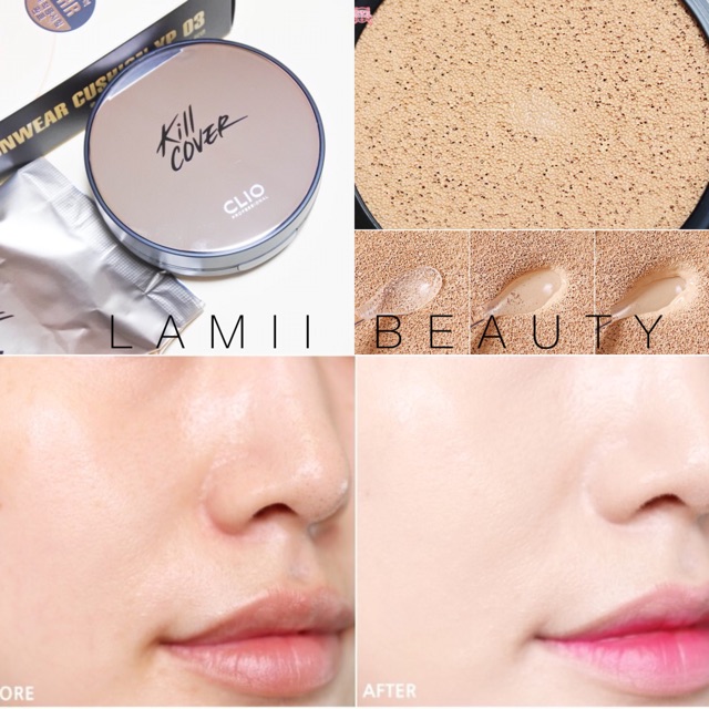 Phấn nước CLIO KILL COVER FOUNWEAR CUSHION XP kèm lõi | BigBuy360 - bigbuy360.vn
