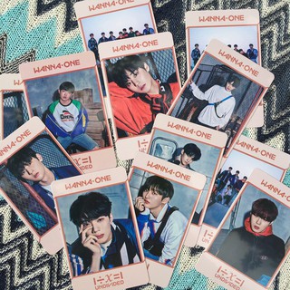 Card Undivided Wanna One và các thành viên.
