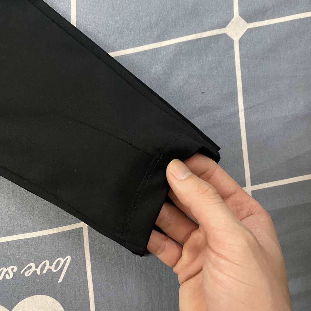 Quần baggy viền chữ chất umi Hàn cao cấp-WomanF