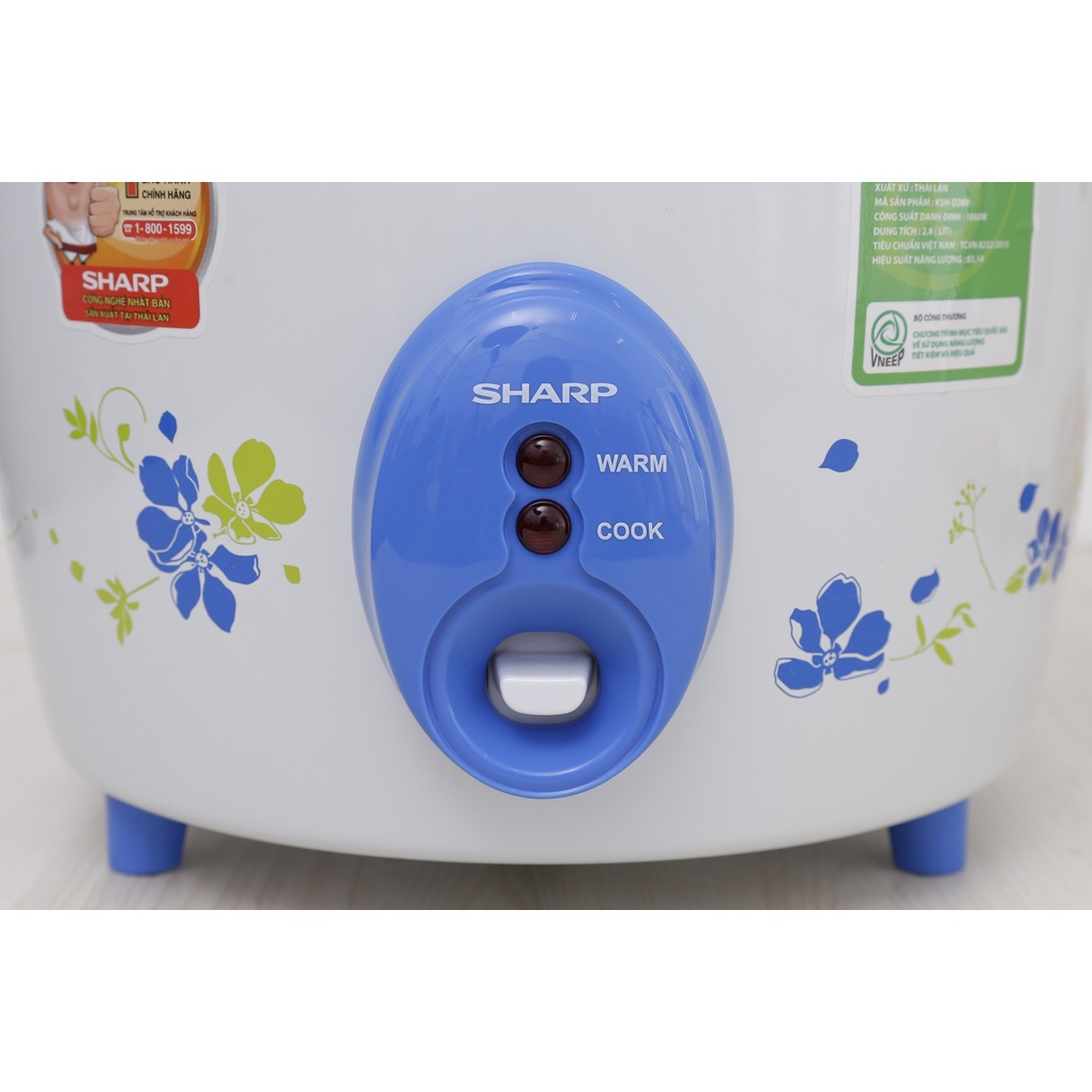 Nồi cơm điện Sharp 2.8 lít KSH-D28V