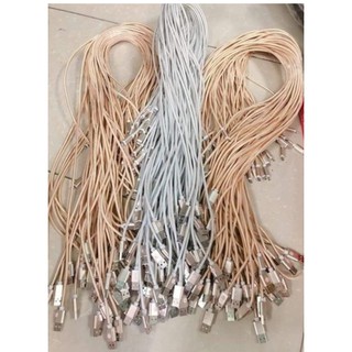 DÂY SẠC IPHONE, IPAD ,SAM SUNG DÀI 3M bằng Dù