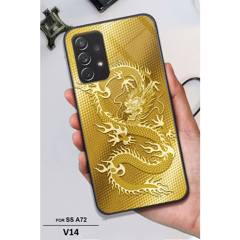 Ôp lưng SAMSUNG A72 in hình rồng 3D cực đẹp
