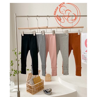 (Hàng Quảng Châu-Mới về) Quần legging cho bé gái chất cotton Hàng đẹp Loại 1 (MB.B10)