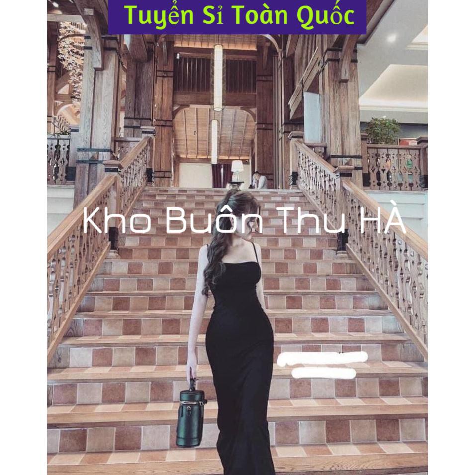 [ kèm video + ảnh thật ] Váy body 2 dây siêu đẹp, Áo 2 dây dáng dài chất mát/ kho buôn thu hà | BigBuy360 - bigbuy360.vn