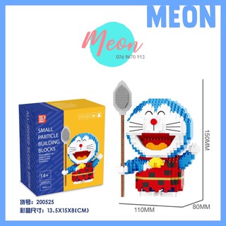 Xếp hình Doremon - Lego miniblock doraemon size L