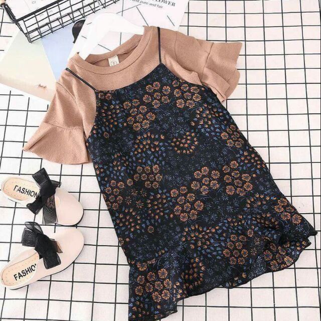 Set váy bé gái cực xinh