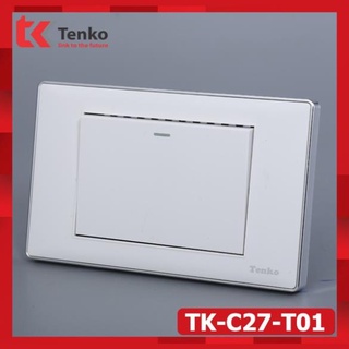 Công Tắc Điện Âm Tường Loại 1 Chiều Và 2 Chiều Thông Dụng Dễ Tháo Lắp Thương Hiệu Nhật Bản TENKO TK-C27-T01