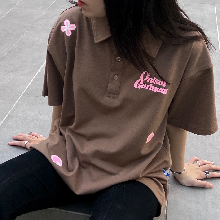 Áo thun polo BASIC GRAMENT màu nâu - Polo tee ONISM