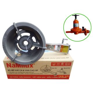 Bộ Bếp gas công nghiệp khè Namilux ( ĐÀI LOAN ) NA-196 VÀ VAN CAO ÁP NA-537SH NEW