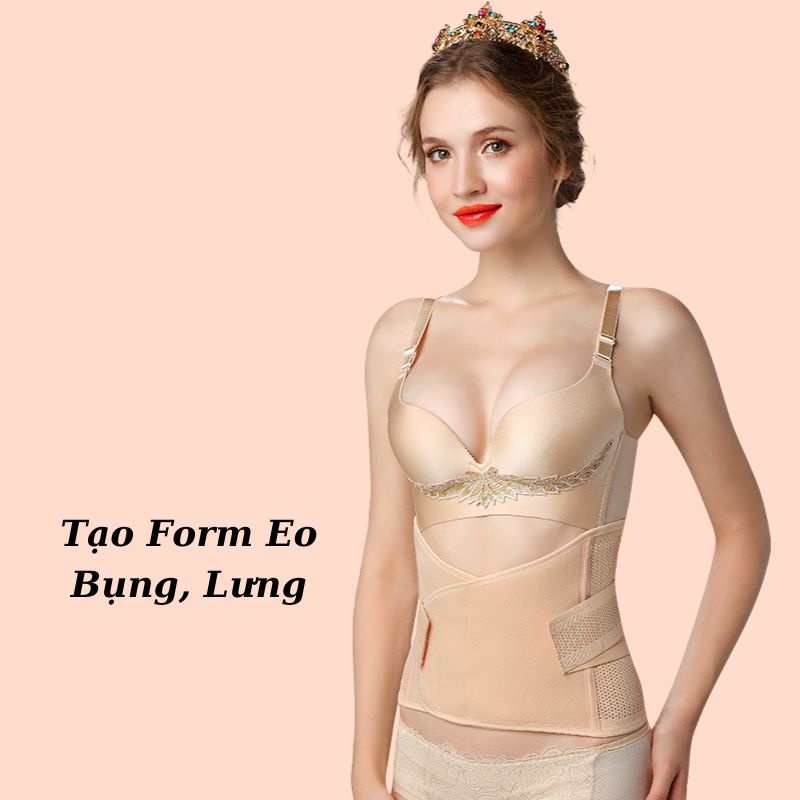 Nịt Bụng Giảm Eo Siêu Tốt, Nịt Giảm Mỡ Bụng Tăng Kích Thường Vòng 3 - 3331